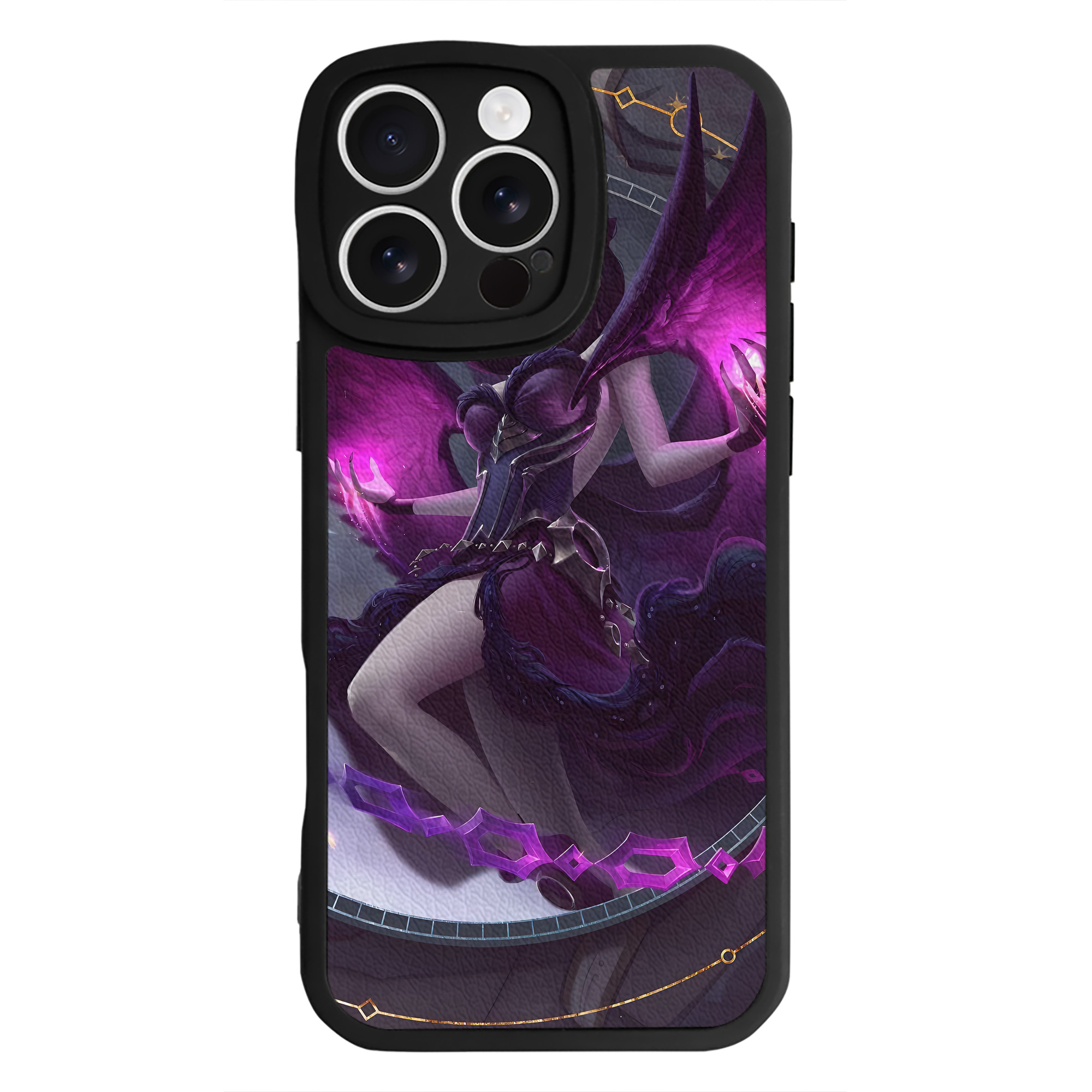 リーグ・オブ・レジェンド League of Legends LOL 【iPhone 16シリーズ対応】シリコンスマホケース（レザー調） 材質：シリコン